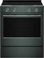 KitchenAid - 30 in. Wide 5 elements 5.3 cu. ft. Smart Slide-In Electric Range with Two Even-Heat Hyper Elements, Convection Cooking - Juniper