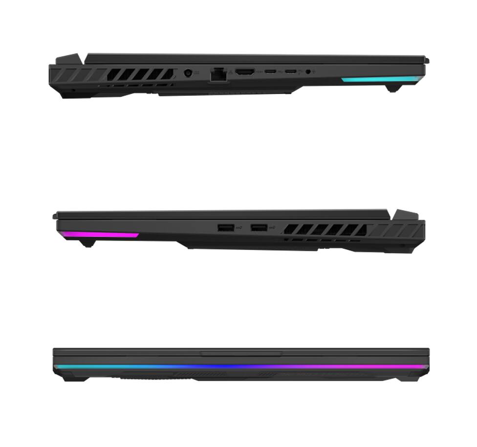 Alt View 7. ASUS - ASUS ROG Strix G18 G814PP-DS94 Eclipse Gaming Laptop, Ryzen 9 8940HX, 16GB, 1TB SSD, 18" (2560x1600), RTX 5070, Win 11H - Eclipse Gray.