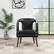 Alt View 15. OSP Home Furnishings - Mason Accent Reception Chair - Black.