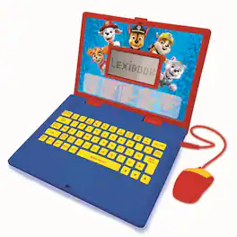 Lexibook - Paw Patrol Bilingual Talking Educational Laptop – 124 Activities