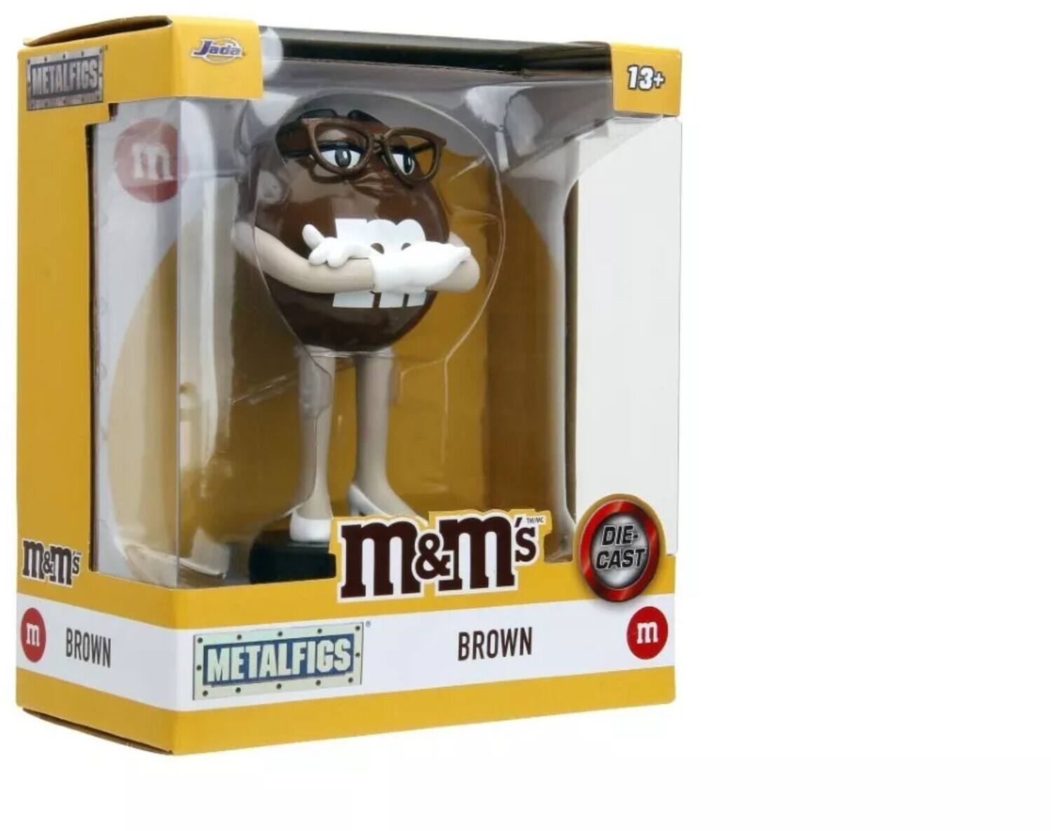 Jada Toys - M&M's Brown 4-Inch Die-Cast Figure - Multicolor
