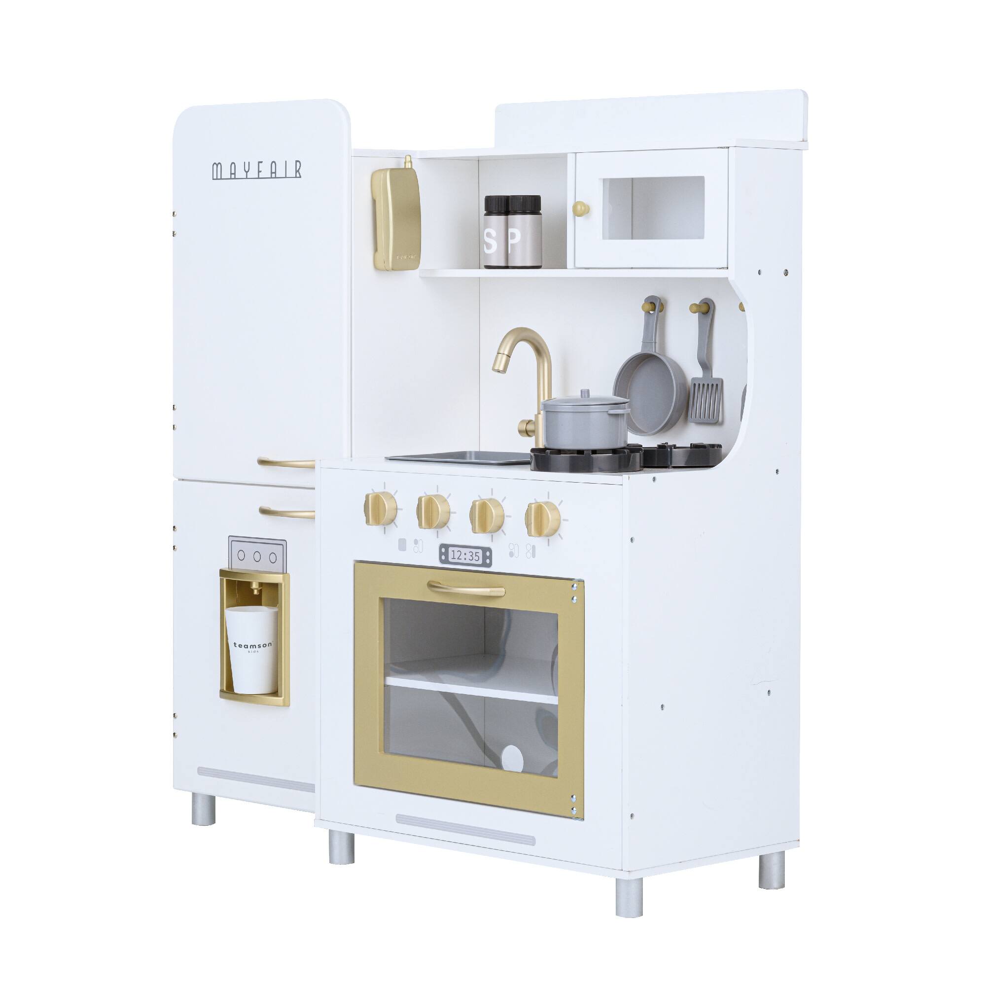 Teamson Kids Play Kitchen Set with Lights and Sounds - Best Buy