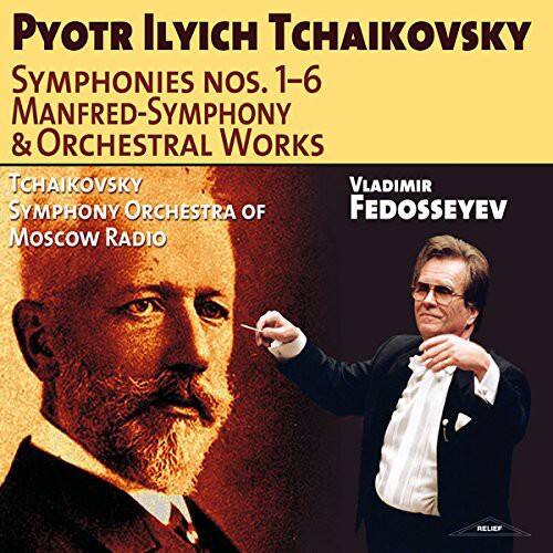 Tchaikovsky / Tchaikovsky Sym Orch Of Moscow Radio - Syms 1-6 Manfred Sym & Orch Works   - COMPACT DISCS [CD]