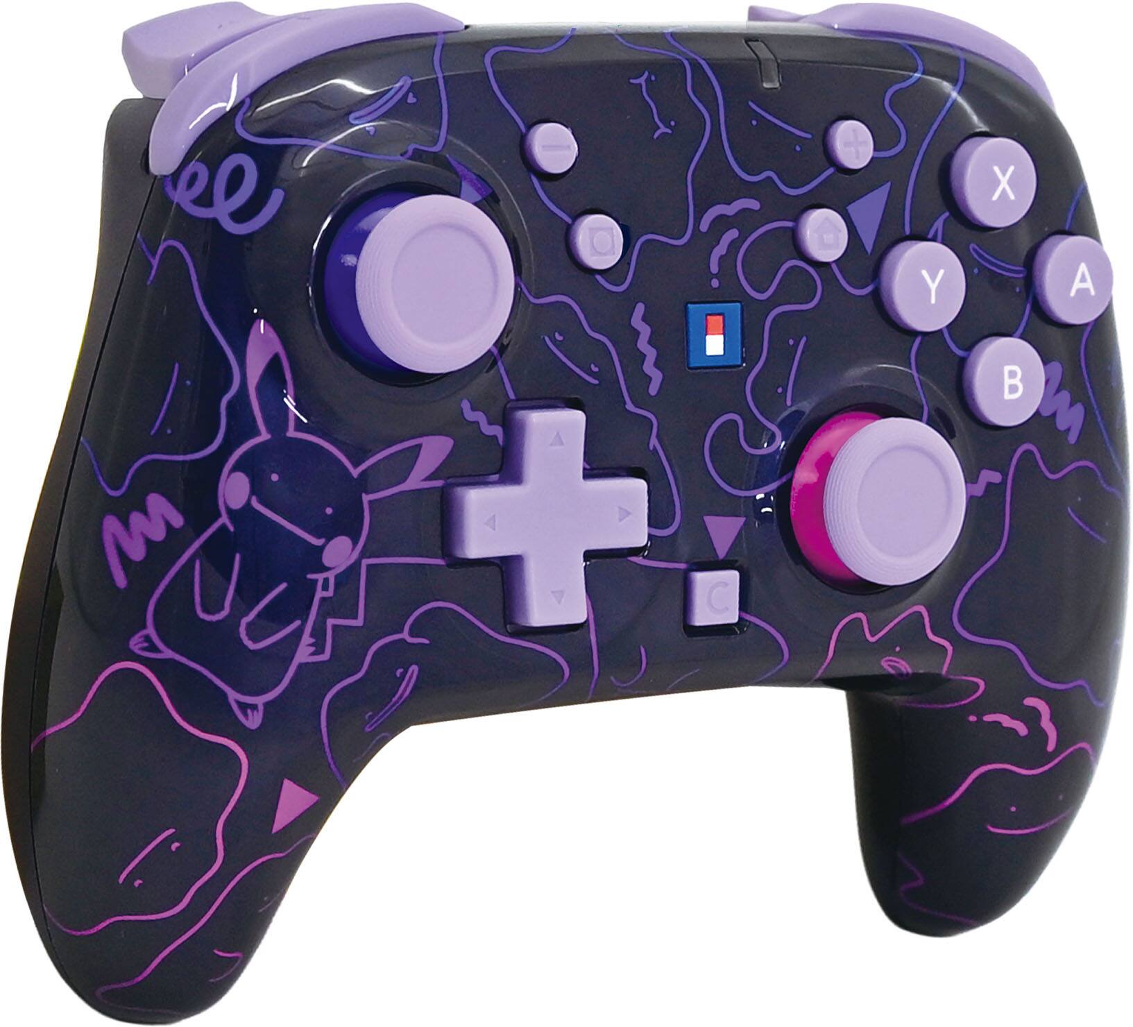 Angle. Hori - Wireless HORIPAD Turbo (Ditto) for Nintendo Switch 2 - Purple.