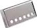 Angle Standard. Gibson - Bridge Humbucker Cover - Chrome.