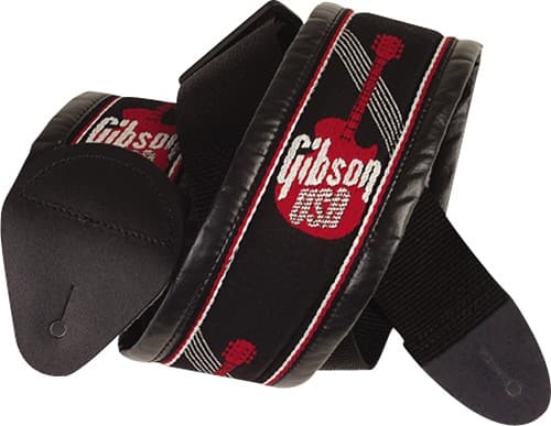 Front Standard. Gibson - 3" Guitar Strap.