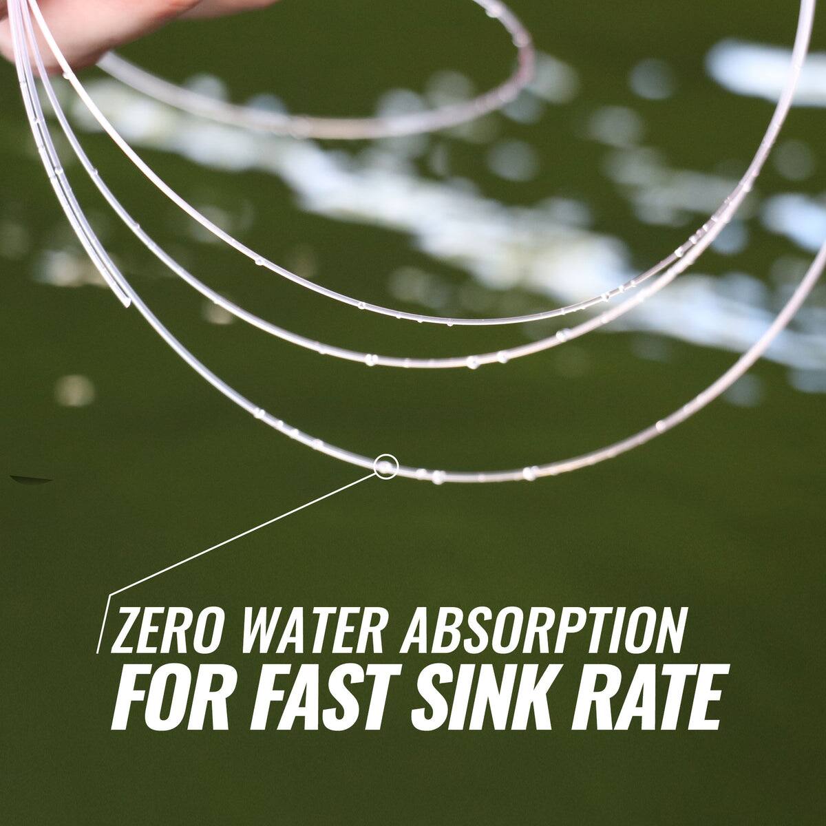 ZERO WATER ABSORPTION FOR FAST SINK RATE