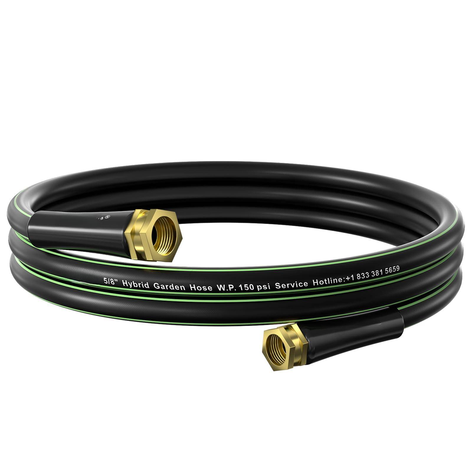 5/8" Hybrid Garden Hose W.P. 150 psi Service Hotline: +1 833 381 5659