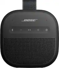 BOSE
- Bluetooth symbol
- Play/Pause button
- Previous track button
- Next track button
- Volume down button
- Volume up button
- Power button