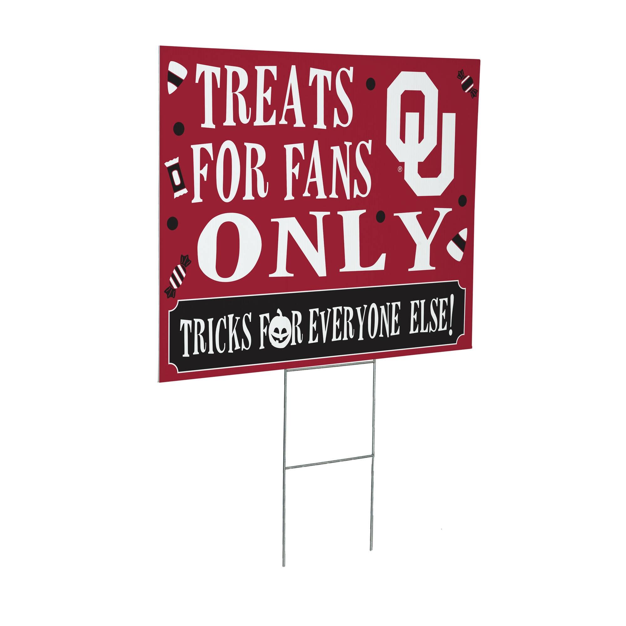 TREATS FOR FANS ONLY  
TRICKS FOR EVERYONE ELSE!