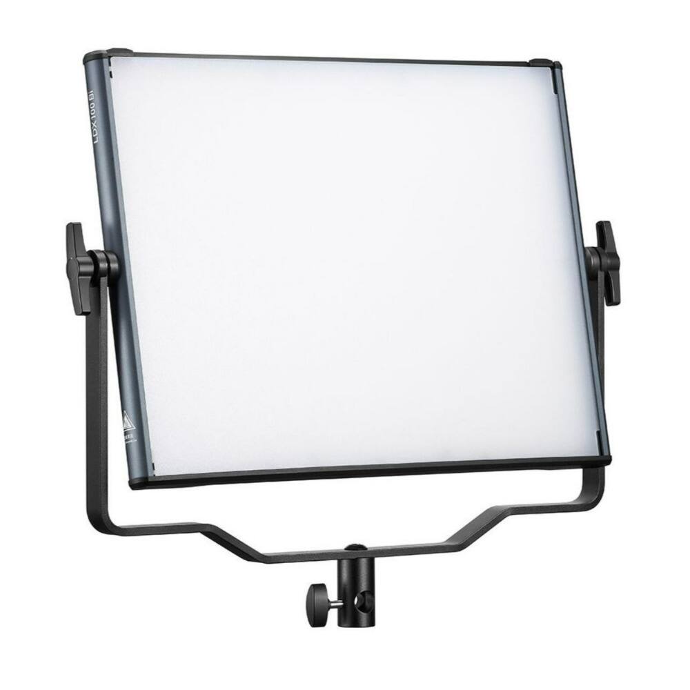 Angle. Godox - Godox LDX100Bi Bi Color LED Light Panel with Metal Casing and Preset Function.