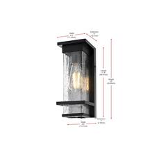 Width 4.5 (11.43cm)
Extension 5 (12.7cm)
Length 1 (29.01cm)
Height 12 (30.48cm)
Width 4.5 (11.51cm)
Extension 1 (2.54cm)