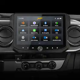 Stinger - 10.1” Android Auto/Apple CarPlay Bluetooth Digital Media Receiver - Black