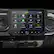 The text on the image can be grouped and corrected as follows:
2:10 PM
Stinger HD
S HD Radio
1M
SiriusXM Radio
T
Music
Phone
IGO
Android Auto
Apple CarPlay
IGO Navigation
USB
Settings
Audio Settings
Cameras
ENLIGHT10 RGB 44
A
A
FA
T - -
LD OFF
AFC MODE
REAR