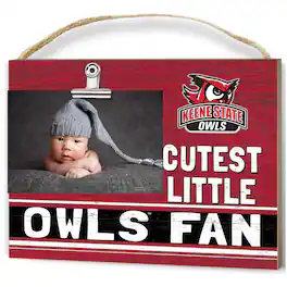 Jardine - Keene State Owls 8'' x 10'' Cutest Little Team Logo Clip Photo Frame - Red