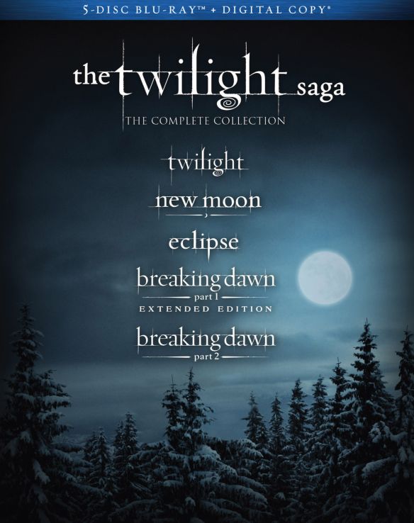  The Twilight Saga: The Complete Collection [5 Discs] [Includes Digital Copy] [Blu-ray]
