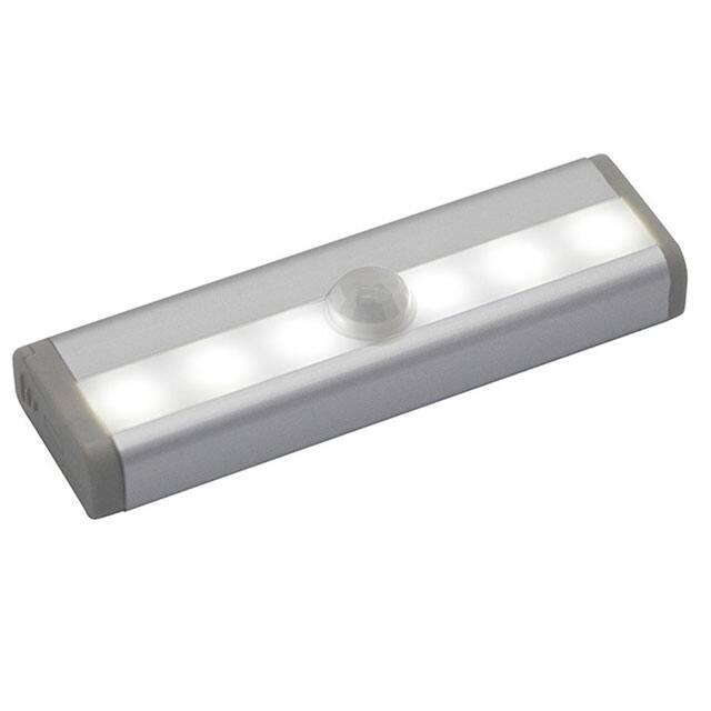 Front. Cluzine - Motion Sensor LED Under Cabinet Light, Battery Powered, Wireless, Magnetic.