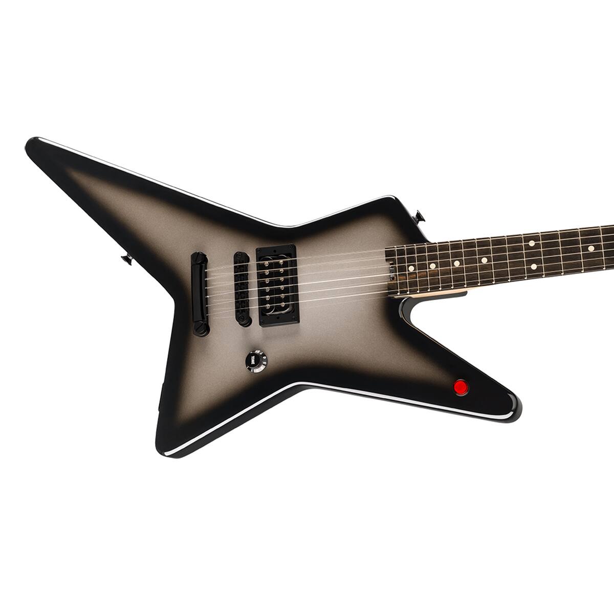 Alt View 3. EVH - EVH Limited-Edition Star TOM Electric Guitar, Silverburst.