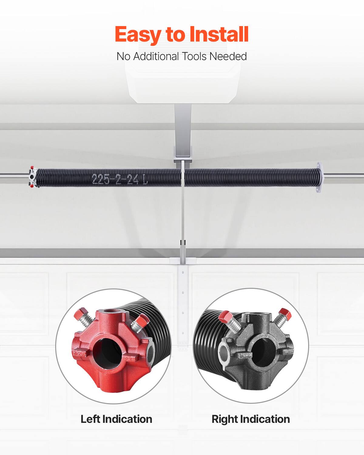 Easy to Install  
No Additional Tools Needed  

225-2-24  

Left Indication  
Right Indication