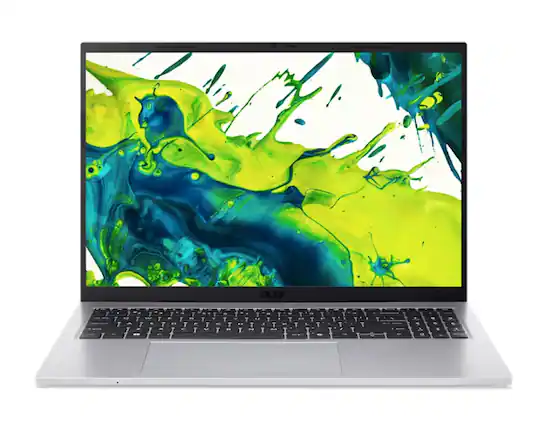 Front. Acer - 16" Aspire Go 16 Laptop 1920x1200 Intel 120U 16GB 1TB SSD Integrated Graphics AG16-71PT.