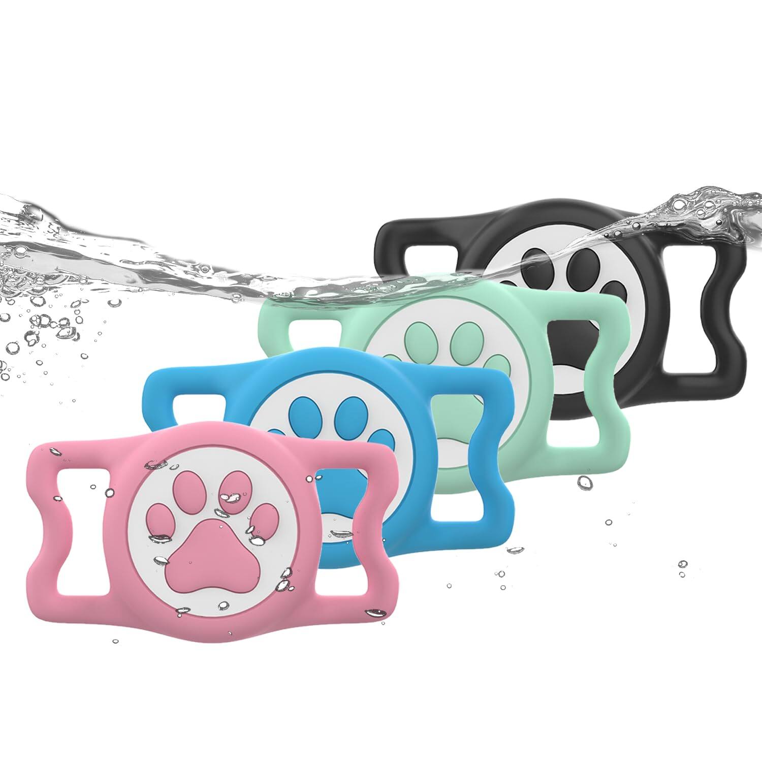 Black/Green/Blue/Pink-4 Pack