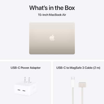 Apple MacBook Air 15 inch Laptop Apple M4 chip Built for Apple Apple MacBook Air 15 inch Laptop Apple M4 chip Built for Apple