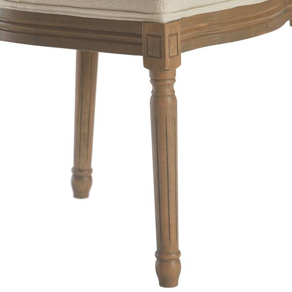 Alt View 4. Finch - Finch Elmhurst Round Back Dining Chair, Set of 2, Cream - Cream.