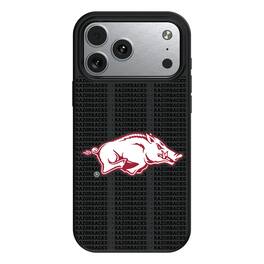 Keyscaper - NCAA - Arkansas Razorbacks Primary Logo iPhone Magnetic Bump Case - 15 - Black