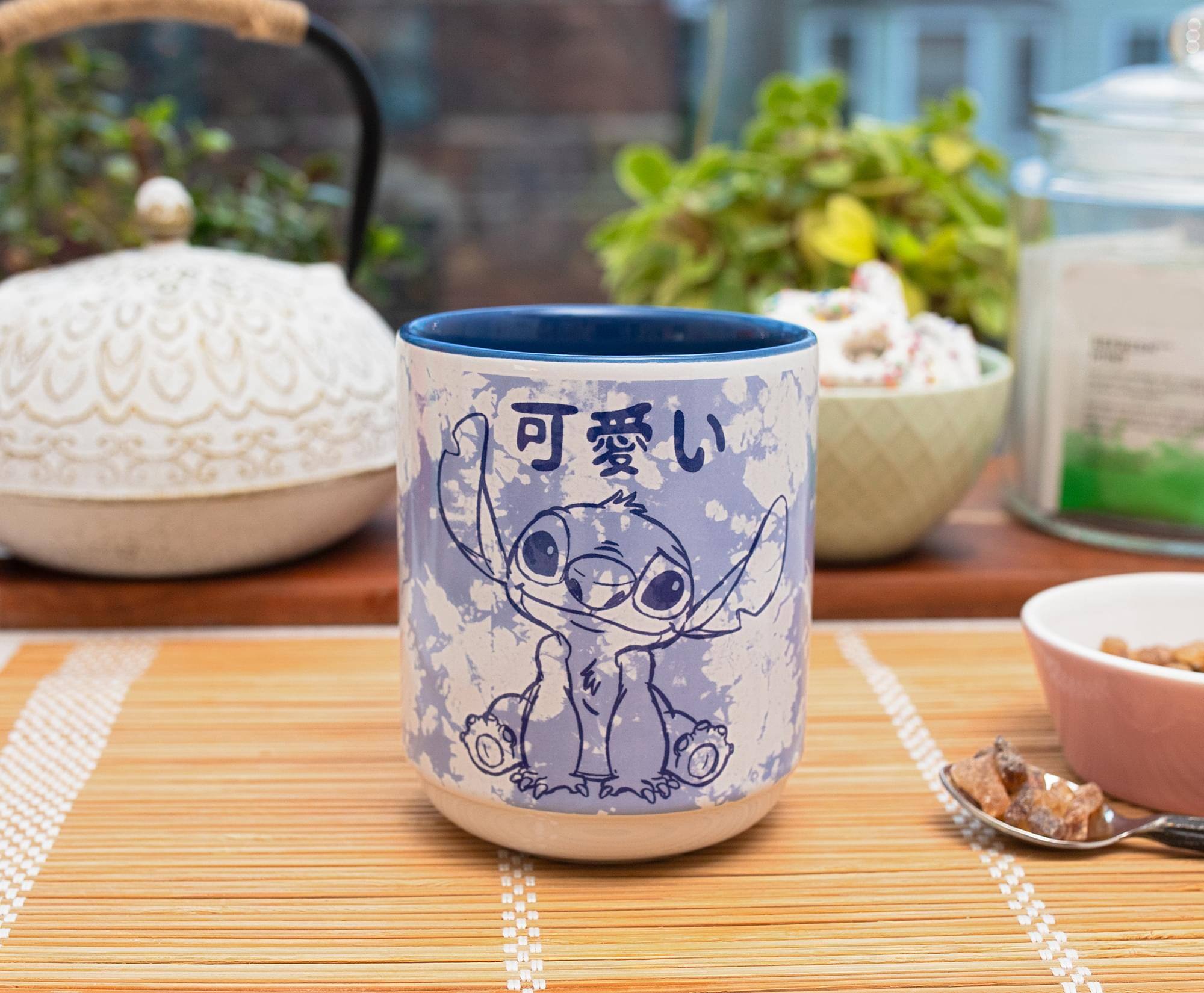 Silver Buffalo Disney Lilo & Stitch Experiment 626 Asian Ceramic