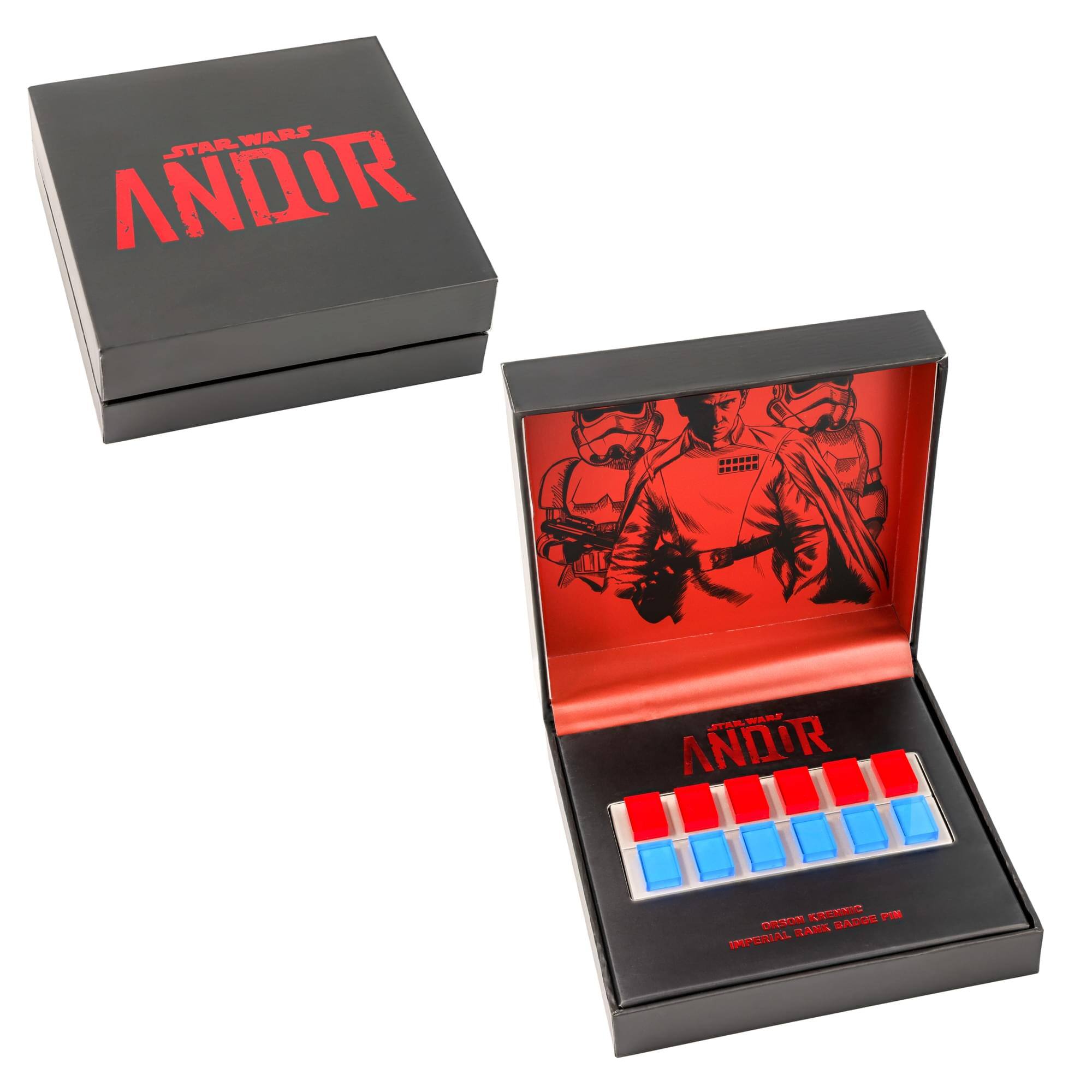 STAR WARS ANDOR  
ORSON KRENNIC  
IMPERIAL RANK BADGE PIN