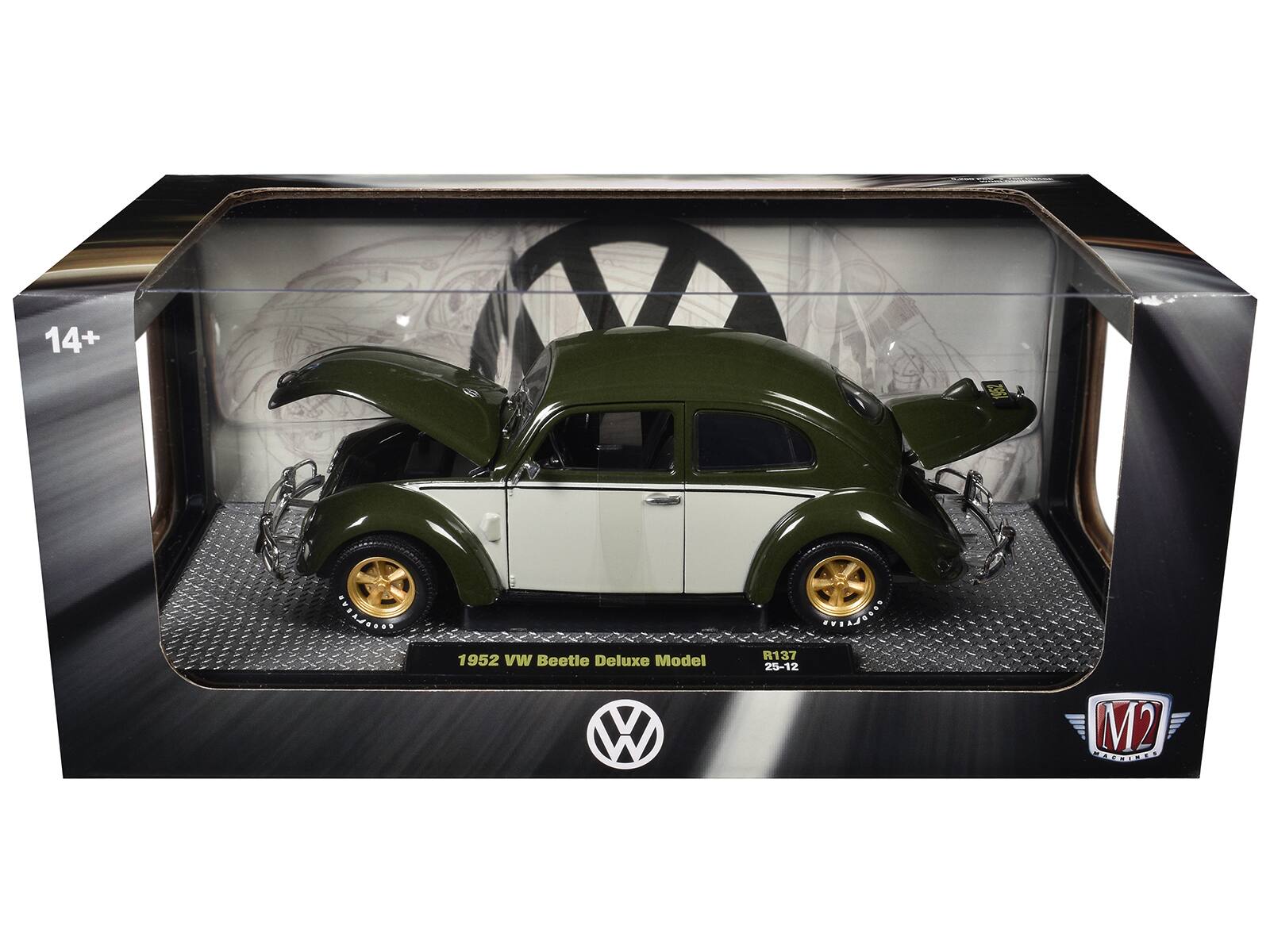 14+ SREASEDY 1952 VW Beetle Deluxe Model S.. R137 25-12 V W M2 TnO