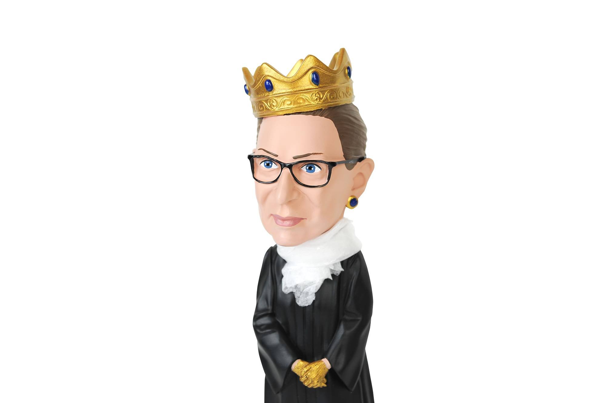 Alt View 2. Royal Bobbles - Royal Bobbles Notorious R.B.G. Ruth Bader Ginsburg Bobblehead | 8 Inches Tall - Black.
