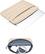 Left. mosiso - Puffy Laptop Sleeve 13-13.3 inch for MacBook Air 13 13.6 M4 M3 M2 M1/Pro 13/Pro 14, HP Dell ASUS Lenovo - Apricot.