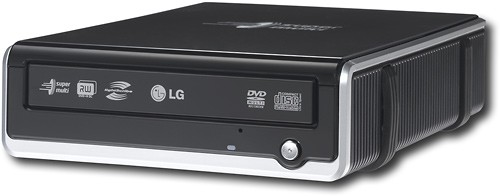 elektrode Danser batteri Best Buy: LG 16x External Double-Layer DVD±RW/CD-RW Super MultiDrive with  LightScribe GSA E10L