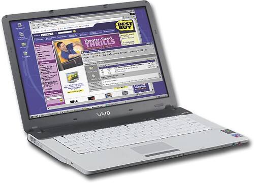 Angle Standard. Sony - VAIO 390 Notebook - White.