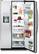 Front Standard. GE - Profile CustomStyle 22.6 Cu. Ft. Side-by-Side Refrigerator - Stainless-Steel.