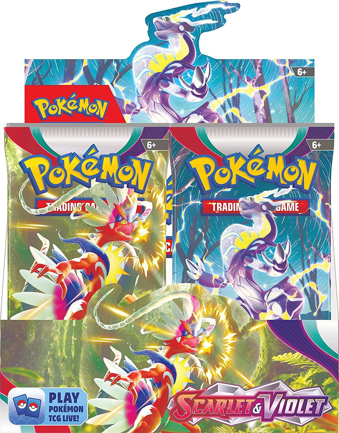 6+ Pokémon Trading Card Game  
6+ Pokémon Trading Card Game  
Scarlet & Violet  
Play Pokémon TCG Live!