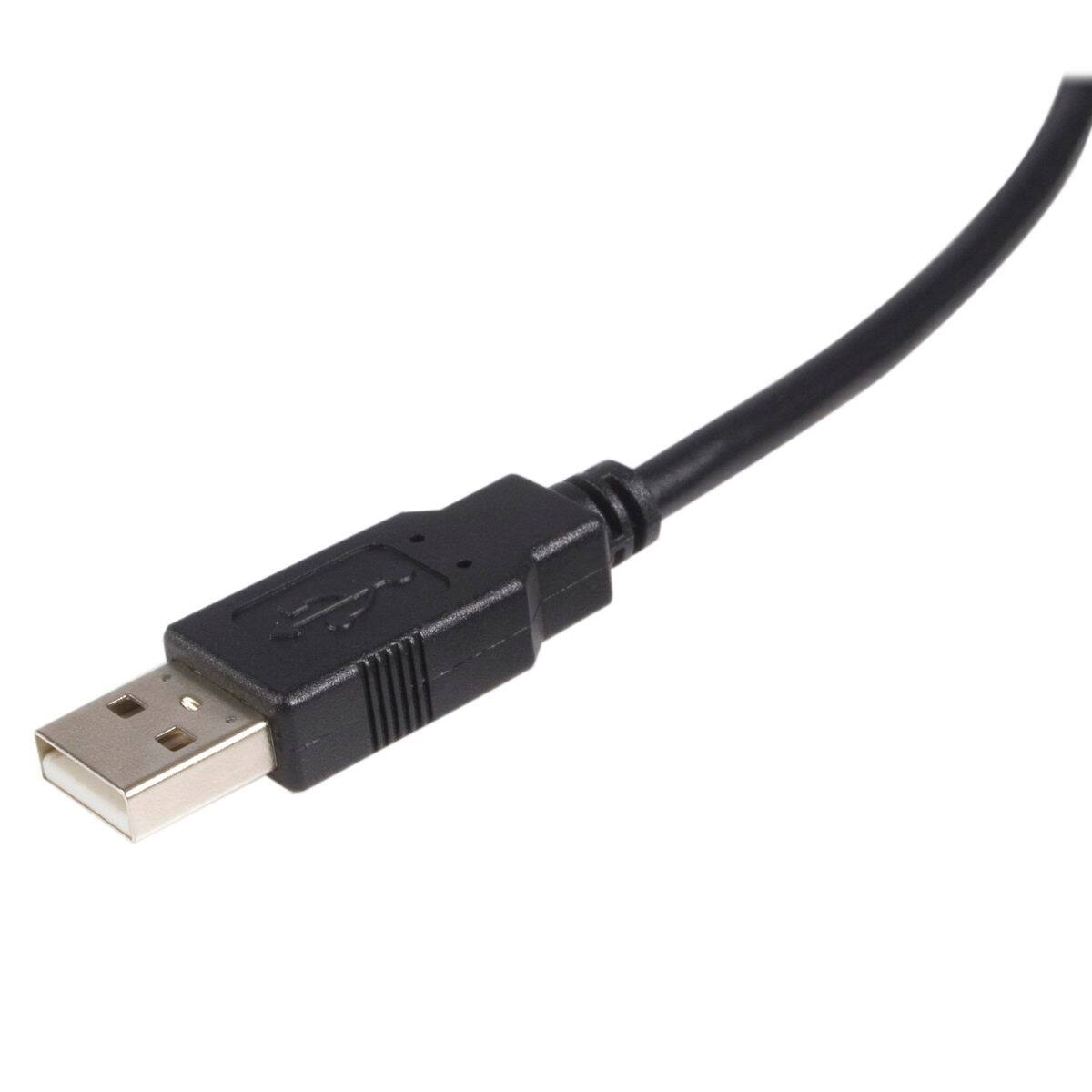Alt View 1. StarTech.com - StarTech 10' 4 Pin USB 2.0 A to B Male Hi-Speed Certified Cable, 24/28 AWG.
