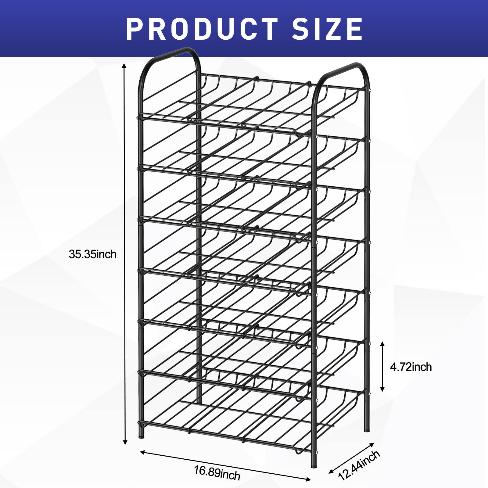PRODUCT SIZE  
35.35inch  
4.72inch  
16.89inch  
12.44inch