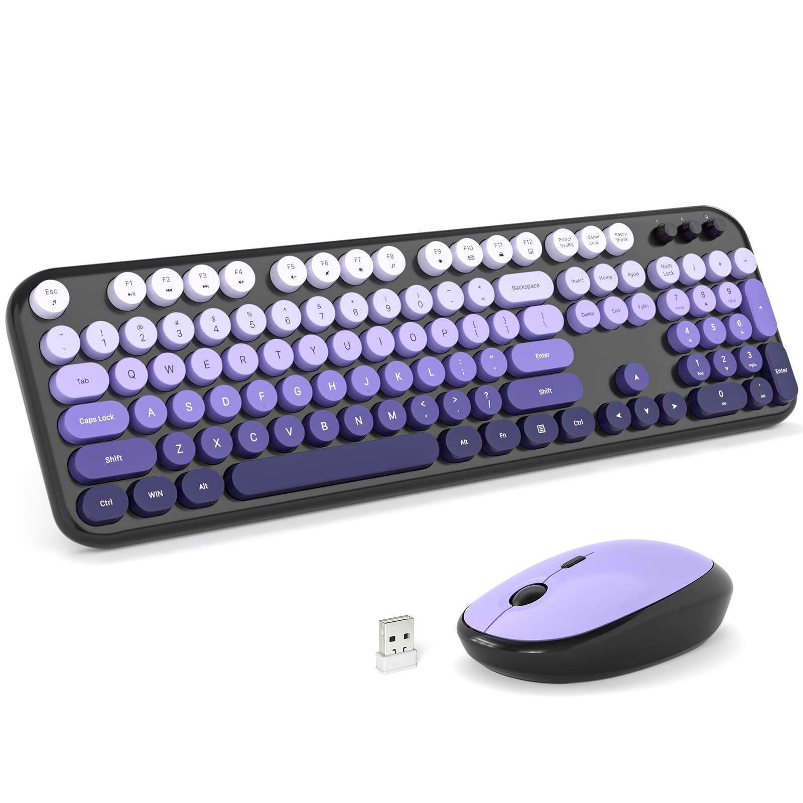 Lovely-Black Purple Gradient