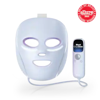 Shark - CryoGlow Under- Eye Cooling + LED Anti-Aging & Skin Clearing Face Mask - Blue Frost