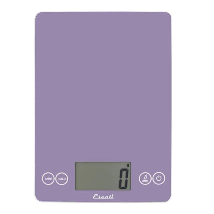 Escali - Arti Classic Glass Digital Scale, Violet - Classic Violet