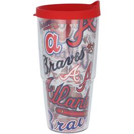 Tervis - Atlanta Braves 24oz. All Over Classic Tumbler - Multicolor