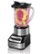 Alt View Zoom 12. Hamilton Beach - Wave Crusher Multi-Function Blender with 40 oz. Glass Jar and 14 Functions for Puree, Ice Crush, Shakes a - Silver.
