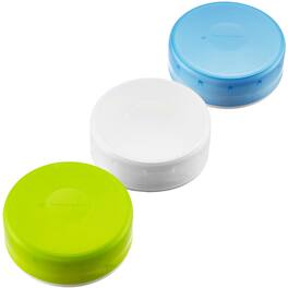 Humangear - GoTubb .7 oz Container - 3 Pack - /Blue/Clear - Green