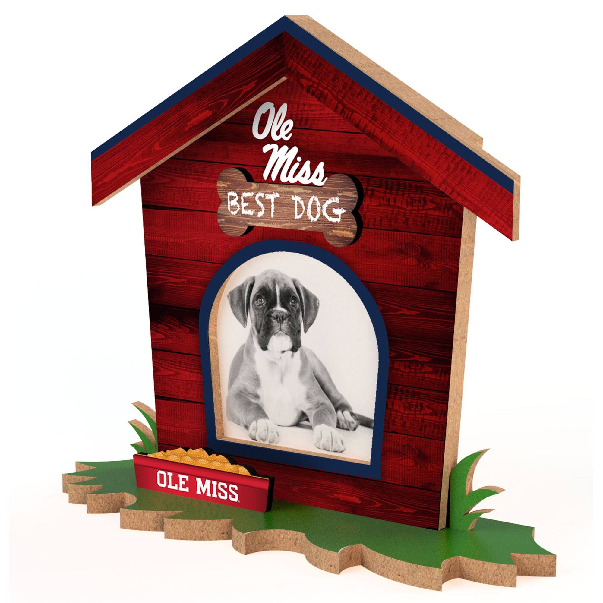 Fan Creations Ole Miss Rebels Dog House Photo Frame Multicolor - Best Buy