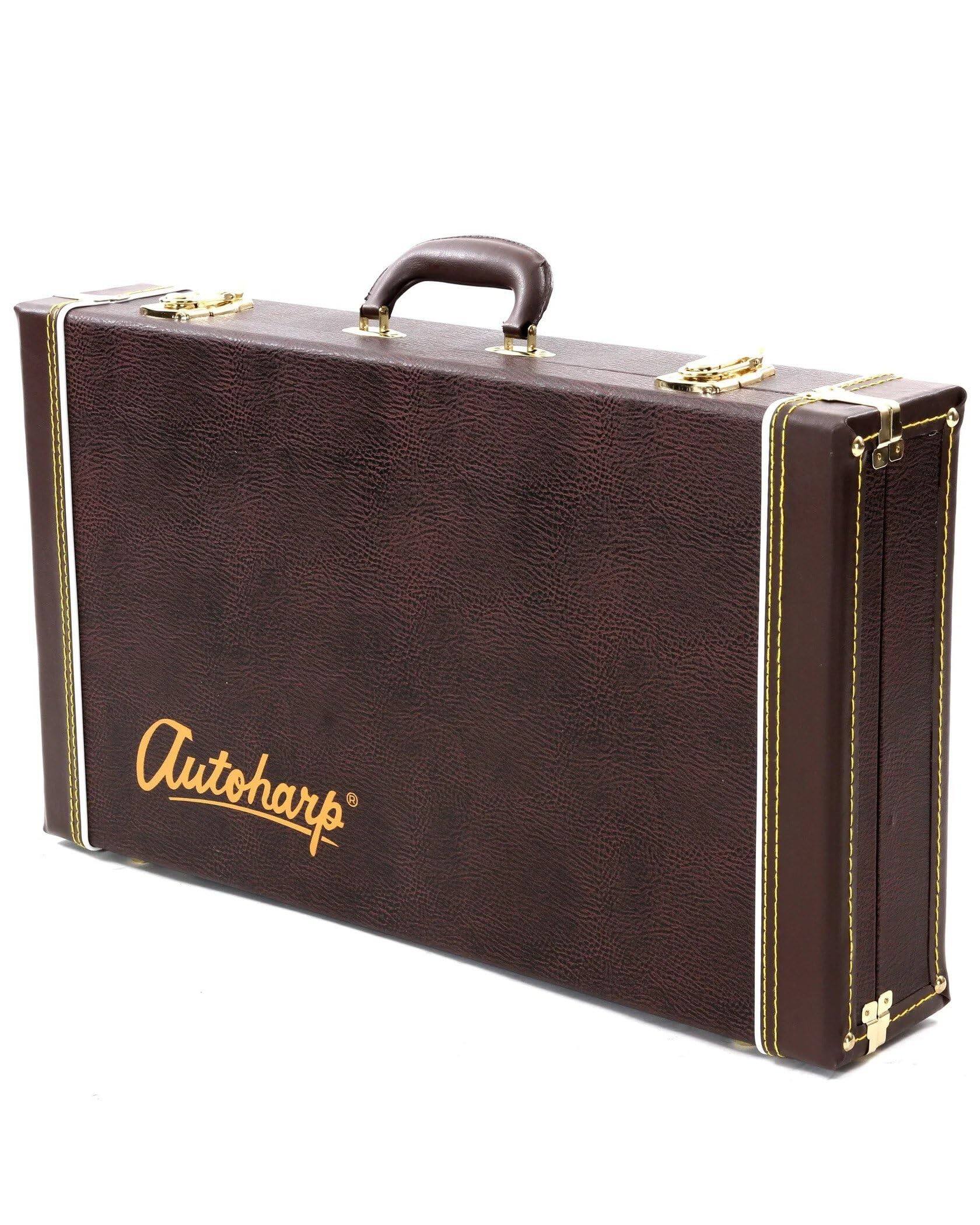 Alt View 3. Oscar Schmidt - Oscar Schmidt AC449 Hardshell Auto Harp Case. Brown - "NA".