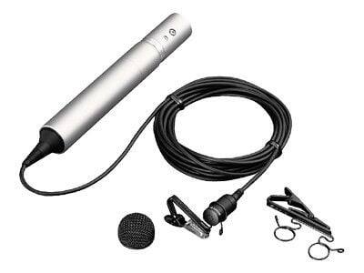 Back. Sony - Sony ECM-55 Series ECM-55B Omni-Directional Electret Condenser Lavalier Microphone (ecm55b).