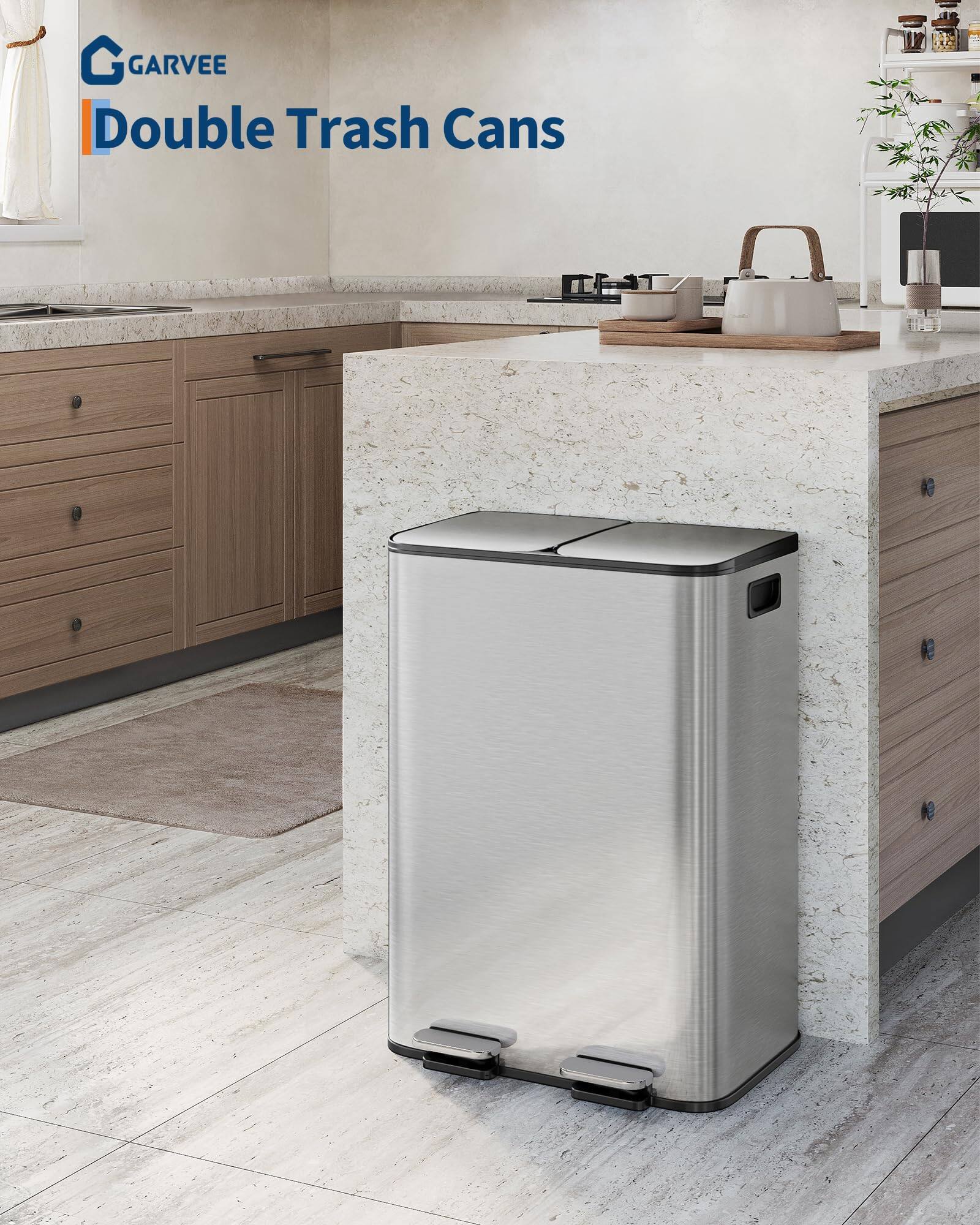 GARVEE Double Trash Cans