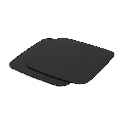 Front. Staples TECH - Staples TECH Non-Skid Mouse Pad, Black, 2/Pack (50678) - Black.